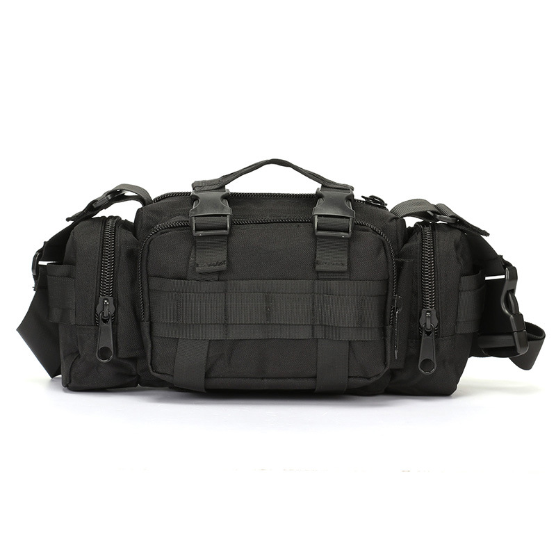 3p攻击腰包军迷战术腰包 多功能斜跨单肩包相机包户外骑行腰包