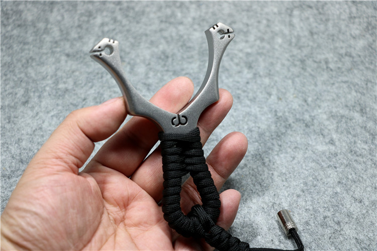 新品悟空牙签弹弓304不锈钢线切割单卡灵蛇卡球单股铁手祥云顶卡