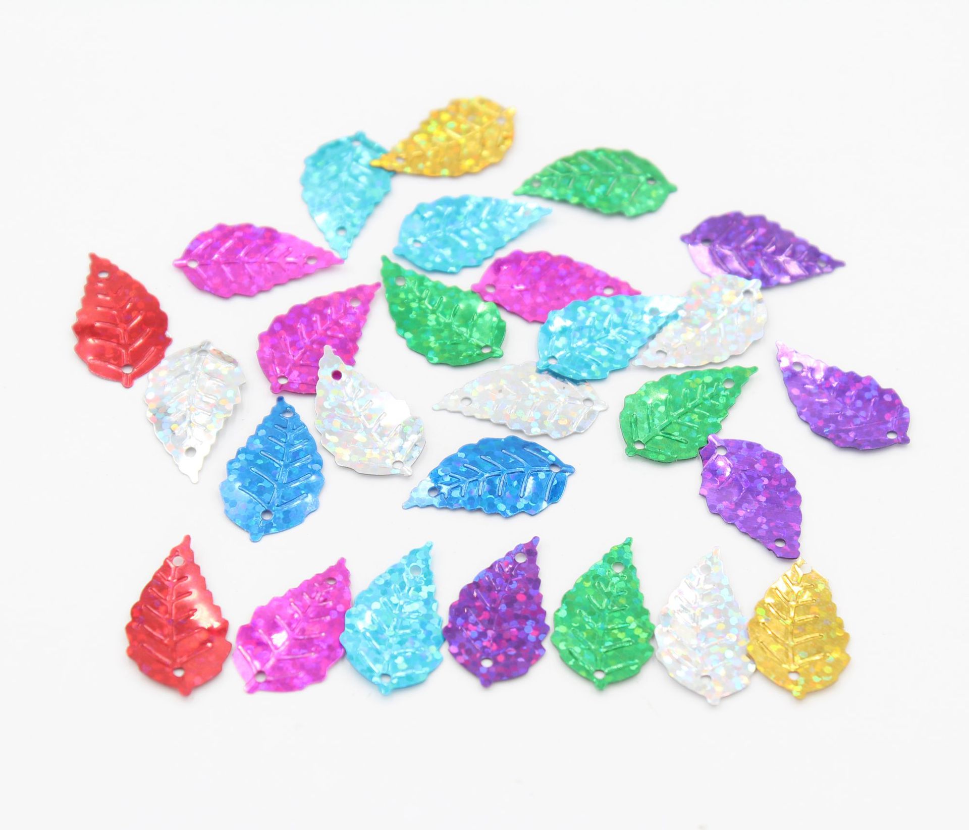 30克数字字母亮片儿童diy手工珠片配件服装婚庆圣诞装饰亮片批发