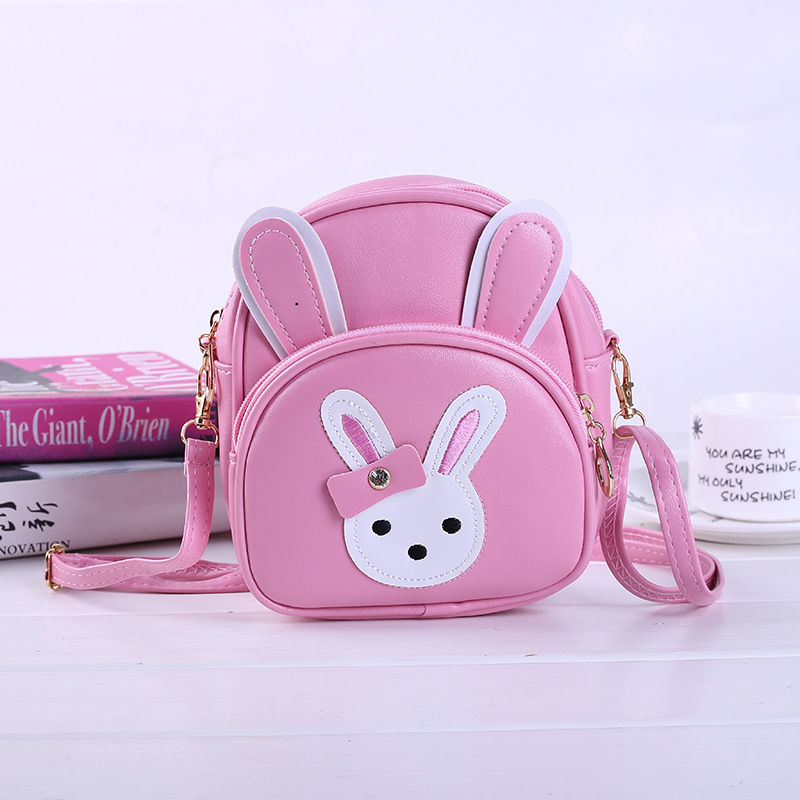 Kindergarten Cartoon Children's Bag Cute Rabbit Crossbody Bag Girls' Backpack Princess Single-Shoulder Bag Gift Wholesale