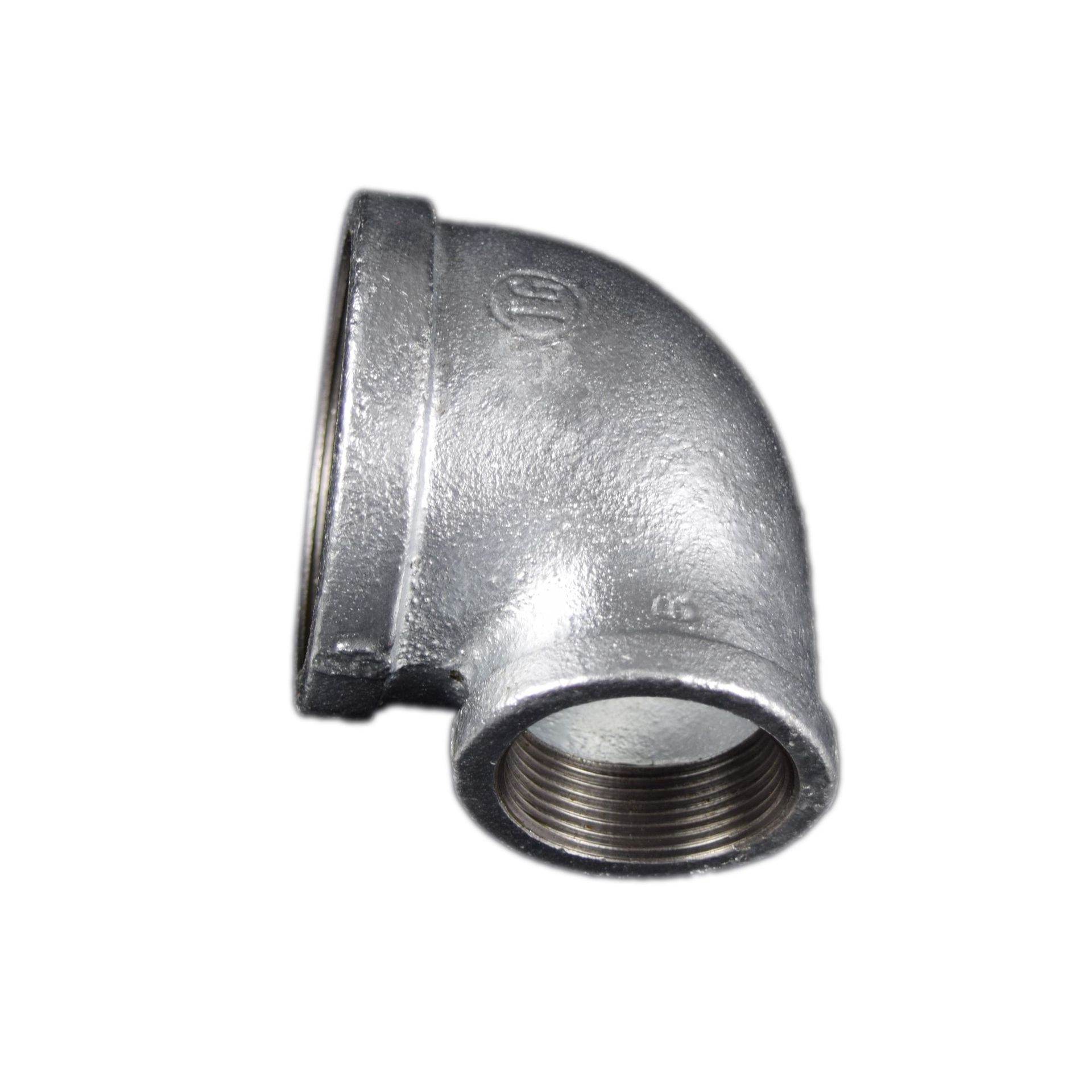 山西tg玛钢 2.5-4寸异径弯头 镀锌水暖消防玛钢管件 丝接可锻铸铁