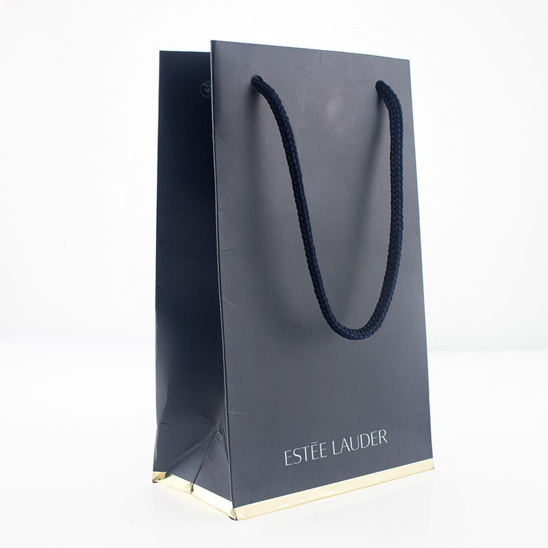 厂家定制黑色触感膜纸袋 外包装纸袋手提袋袋 购物纸袋杭州厂家