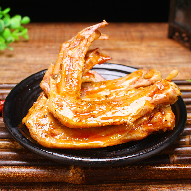 香辣鸭翅180g 麻辣五香零食休闲卤味四川特产美食小吃