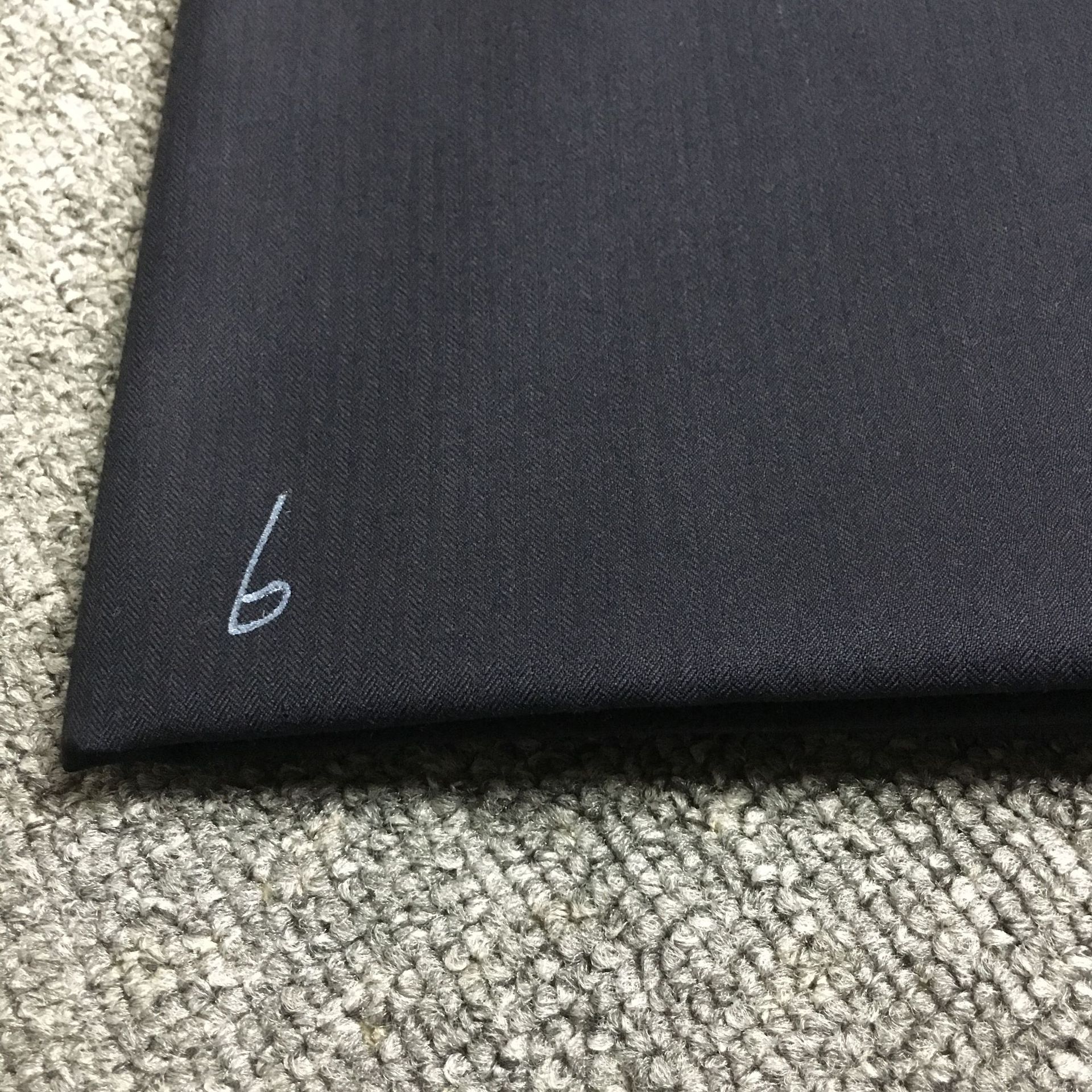 斜纹人字纹 时尚tr西装裤装面料男士休闲布料 商务工作服西服西裤