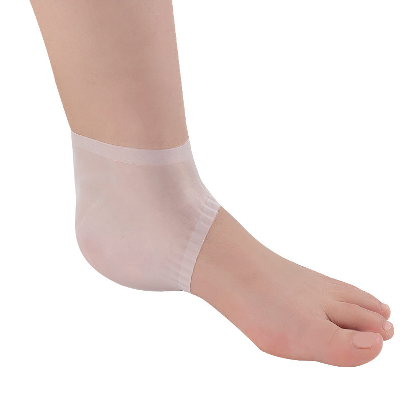硅胶后跟套 女护足后跟袜保护套 男脚跟护脚套硅胶足跟套柔润后跟