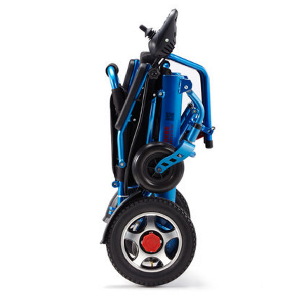 铝合金电动轮椅,轻便折叠电动轮椅老年人电动轮椅,锂电电动轮椅