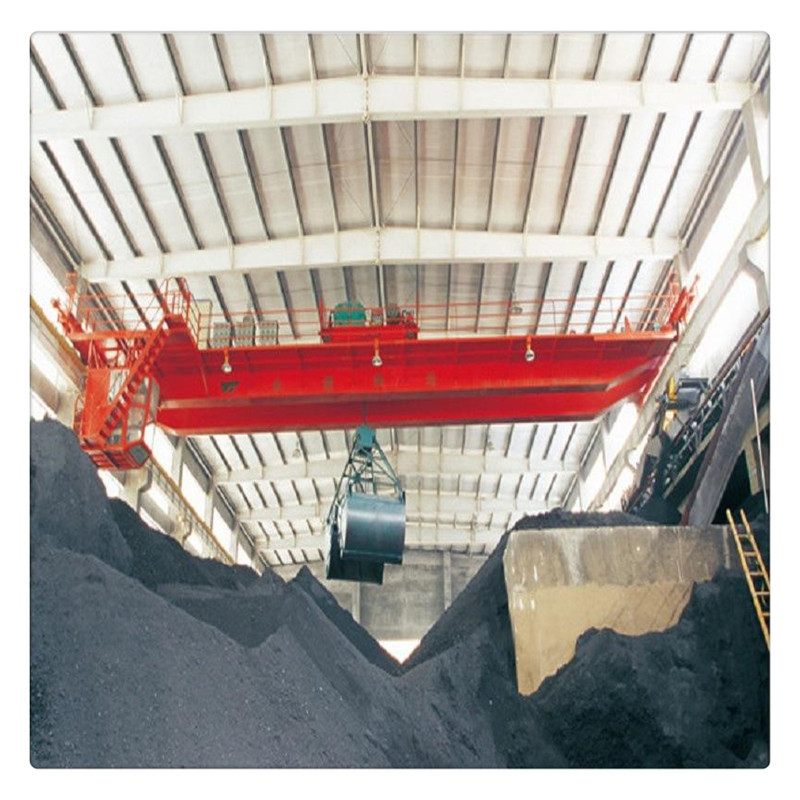 供应10吨电动双梁抓斗桥式起重机 双梁抓斗5吨起重机 行车 渣吊