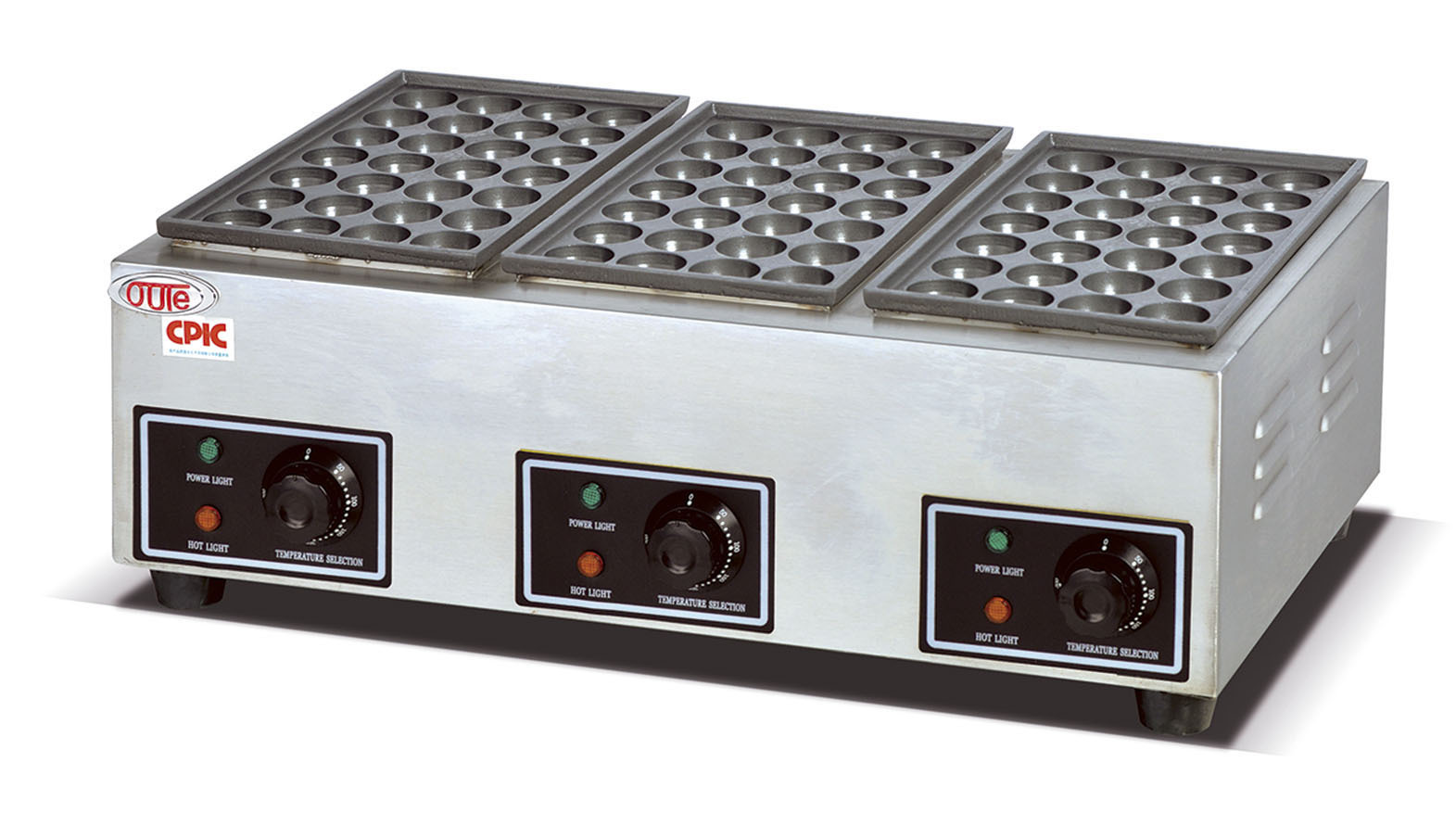 商用电热节能章鱼小丸子机器三板樱桃小丸子炉ot-60b