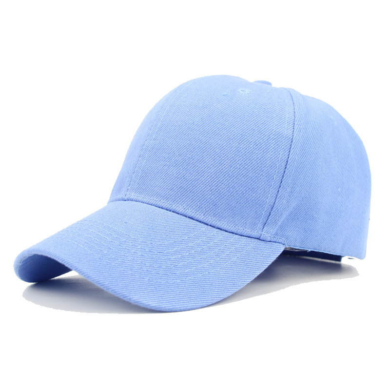 帽子男 女士遮阳棒球帽 夏季光板纯色鸭舌帽 广告定做太阳帽 外贸