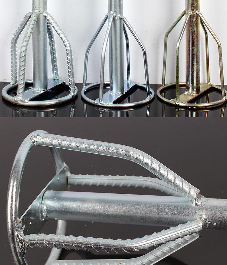 厂家批发螺纹钢水钻机搅拌杆水钻钻机用搅灰器工地搅灰腻子杆