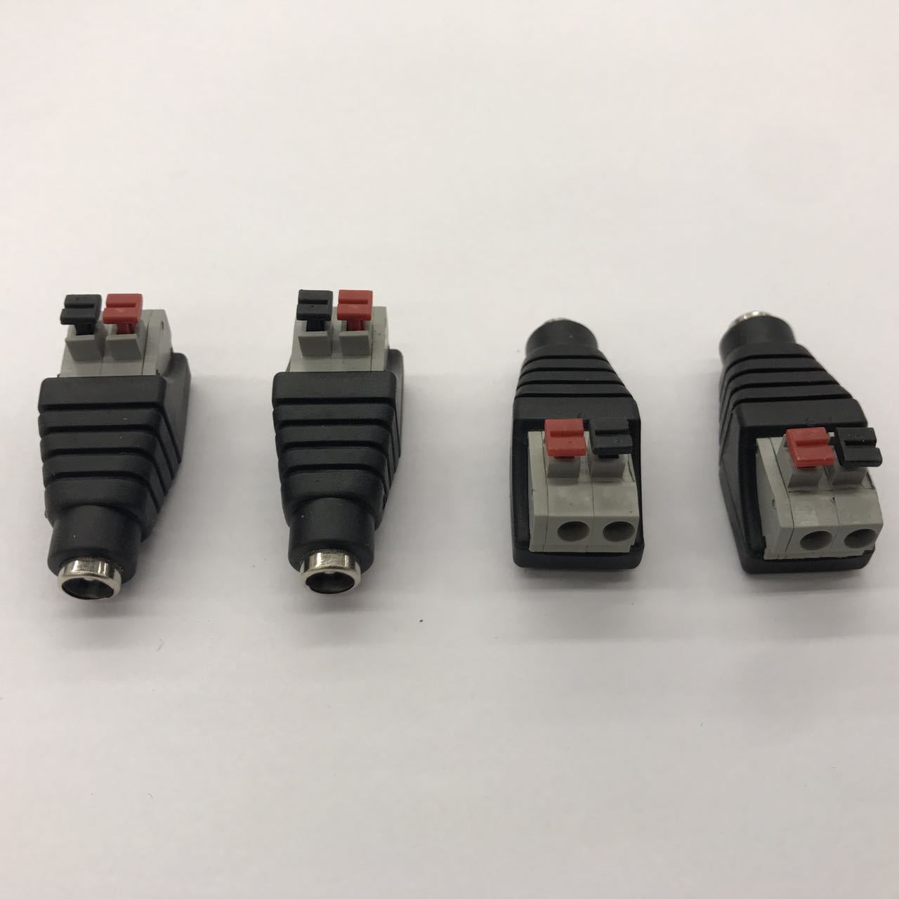 批发dc5521转接头dc母转头led电源转接头12v监控电源快速免焊接头