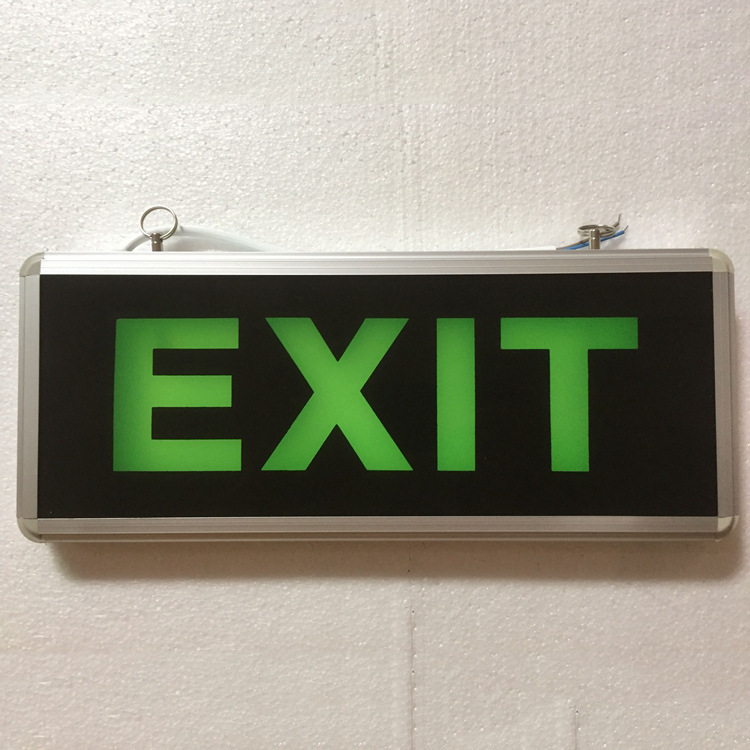 exit 跨境直供 速卖通 疏散指示灯 出口标志灯 英文指示灯