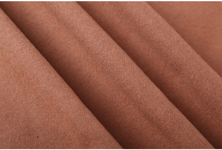 70澳羊毛外套双面呢 素色精纺服装大衣呢 秋冬西装厚款毛呢面料