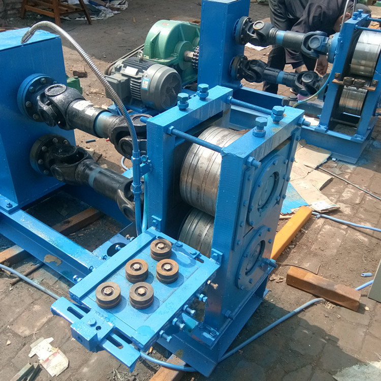 辰骄机械供应 cjb-6弹簧片压扁线机 轧丝轧辊水冷却使用寿命更长
