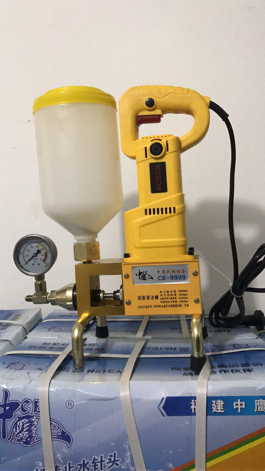 高压注浆机 高压灌注堵漏机 灌浆机 注浆机 灌浆泵零件可分别选购