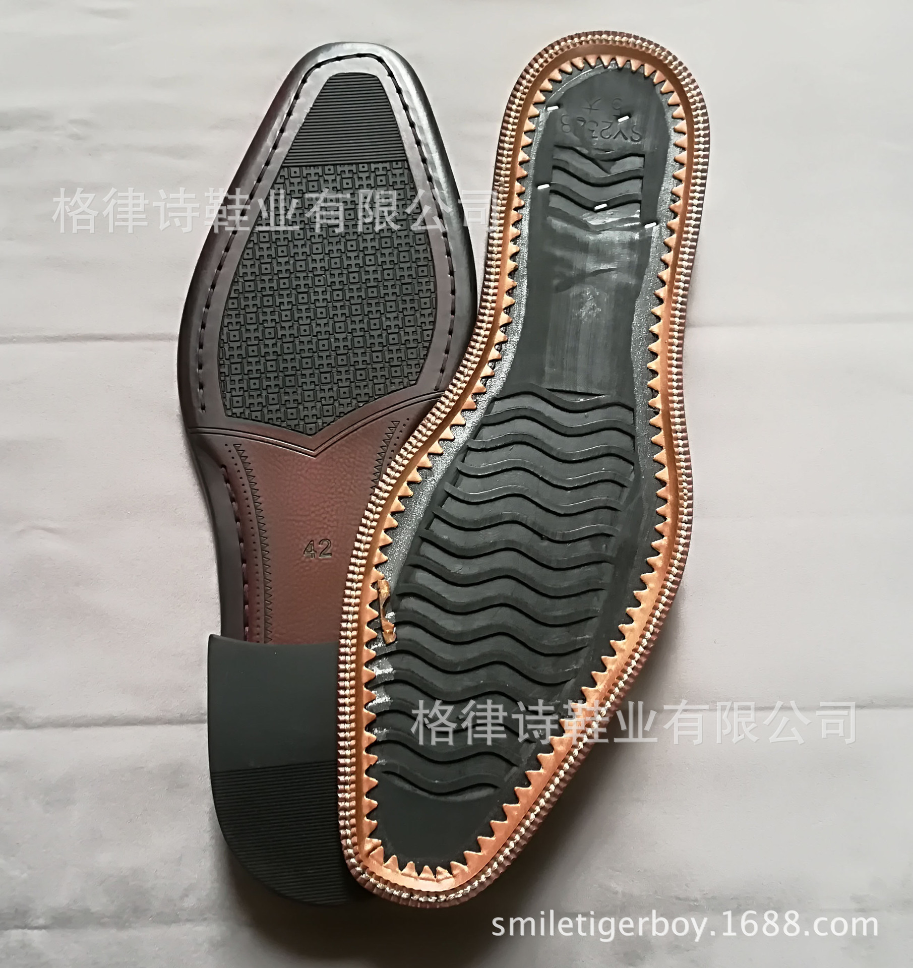 厂家直销 新款男式组装鞋底 组装外底 橡胶组合底