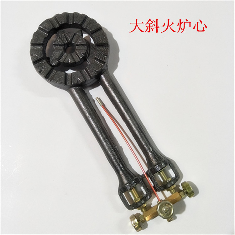 厂家中压商用猛火灶炉头大双管炉心液化气煤气灶具燃气猛火炉心