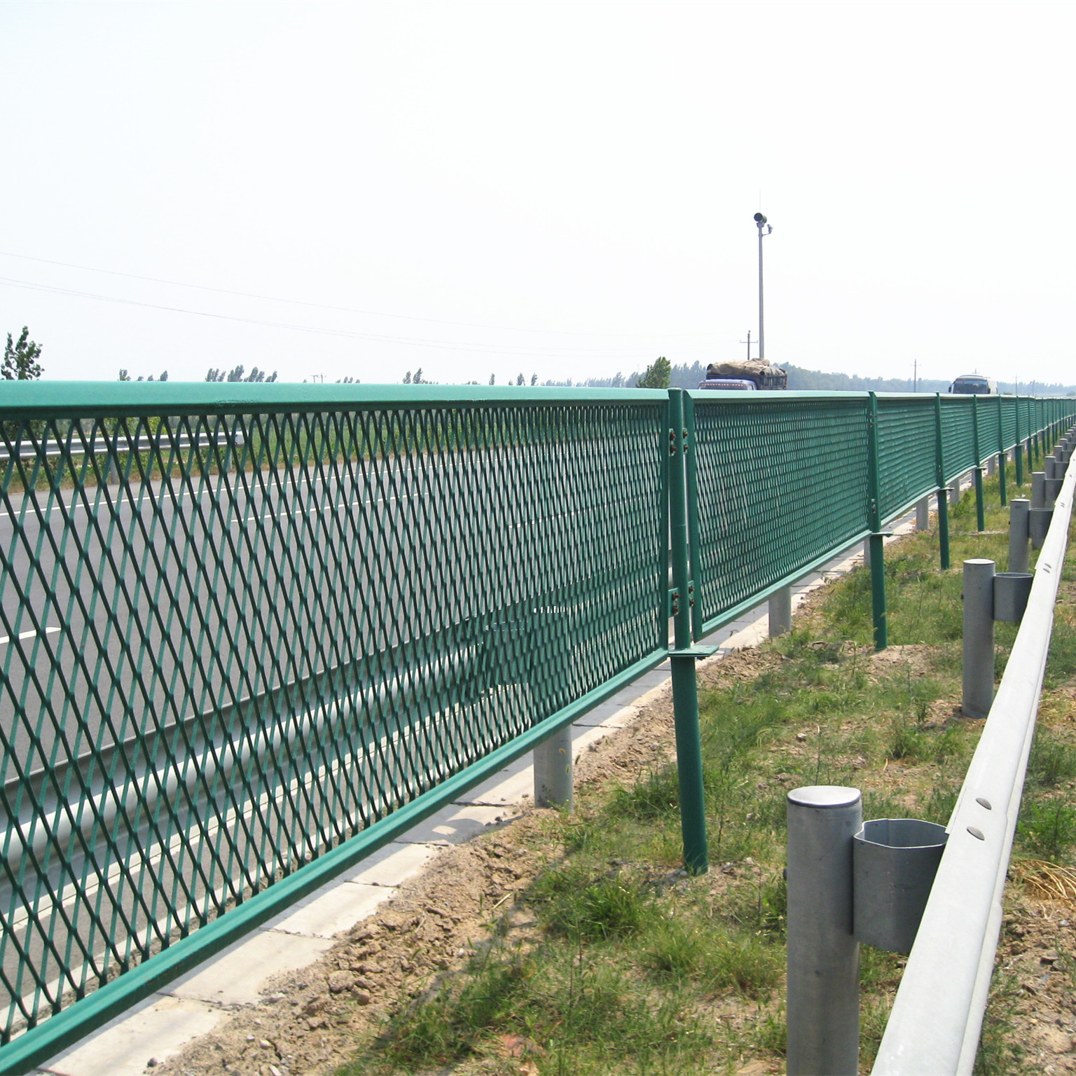 【高速公路防眩网】桥梁中间防晕护栏网 高架桥道路隔离防护栅栏
