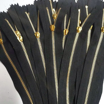 推荐5#顺滑金属拉链 黑色铁牙金属拉链批发