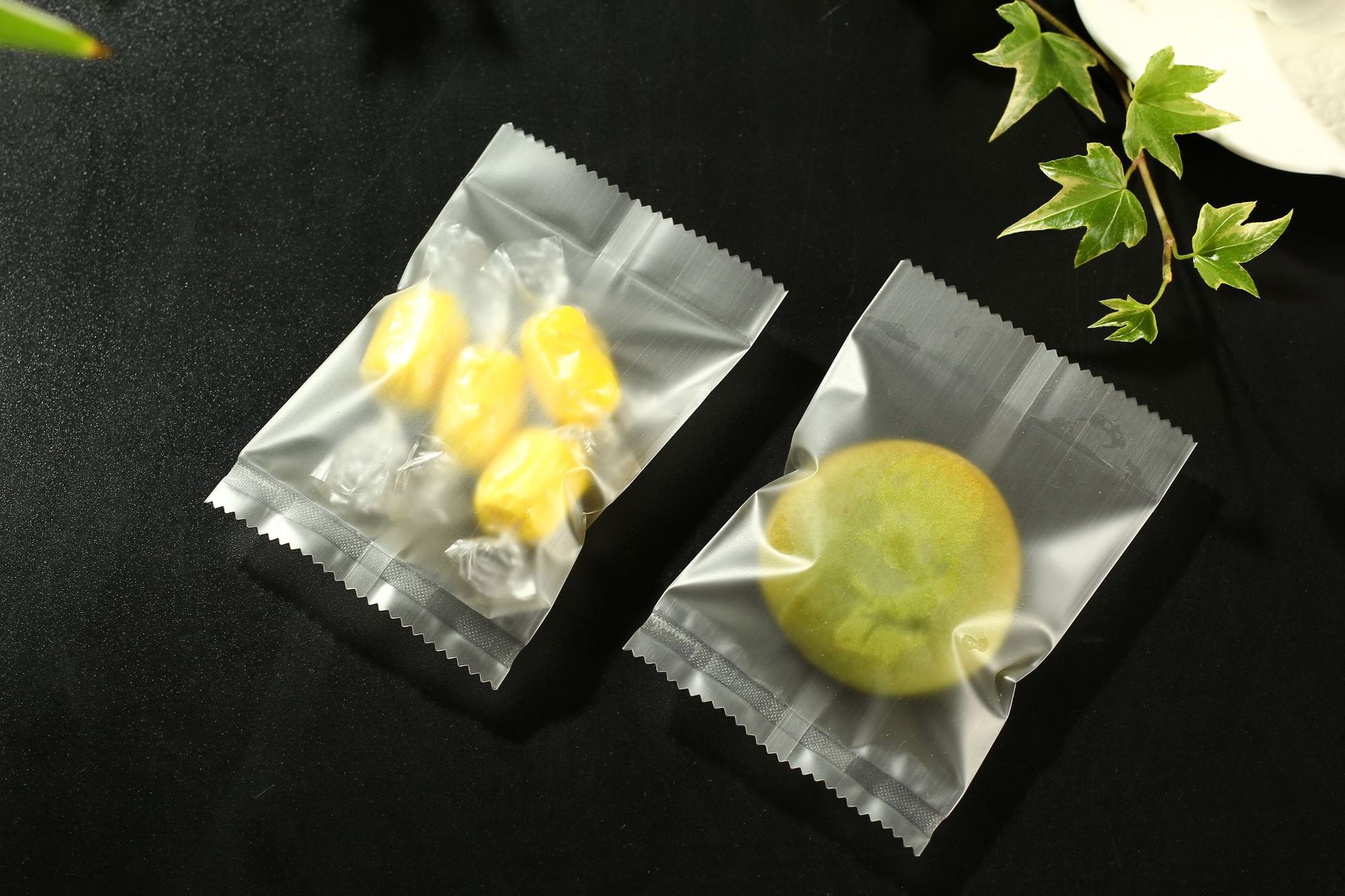 现货哑光中封袋 磨砂平口袋烘焙包装饼干袋月饼糖果热封袋可定做