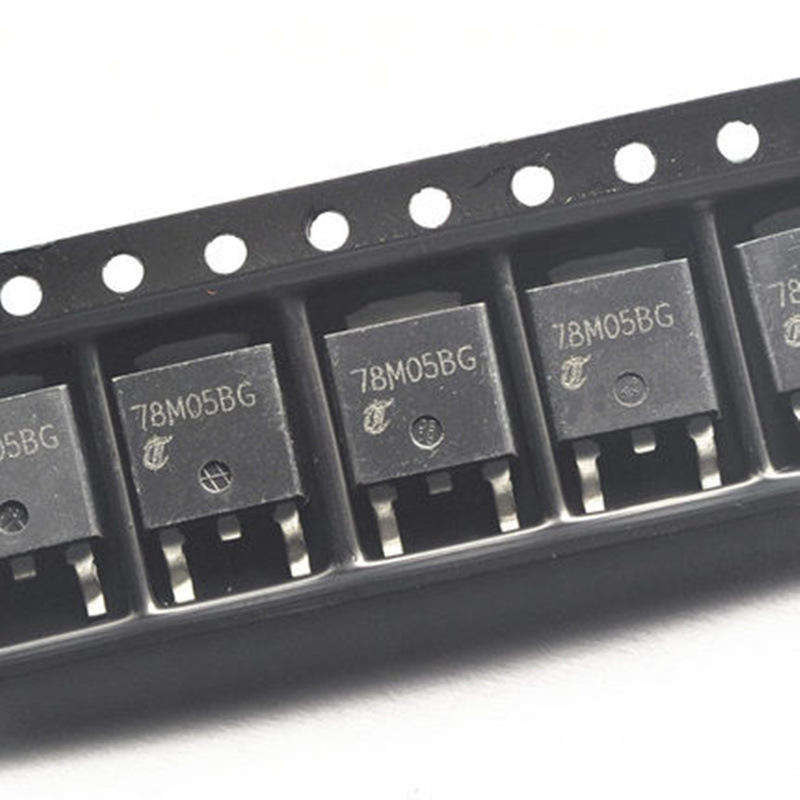 贴片三极管mc78m05bdt 5v/0.5a 三端稳压器 to-252稳压三极管