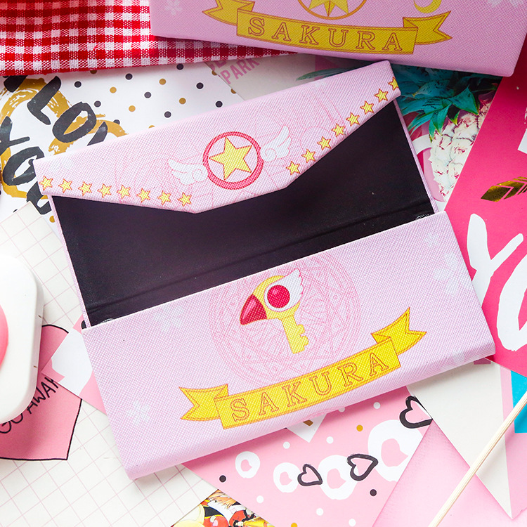 漫韵 百变小樱 笔袋 眼镜盒 动漫周边 星星阵 鸟头 文具 盒子