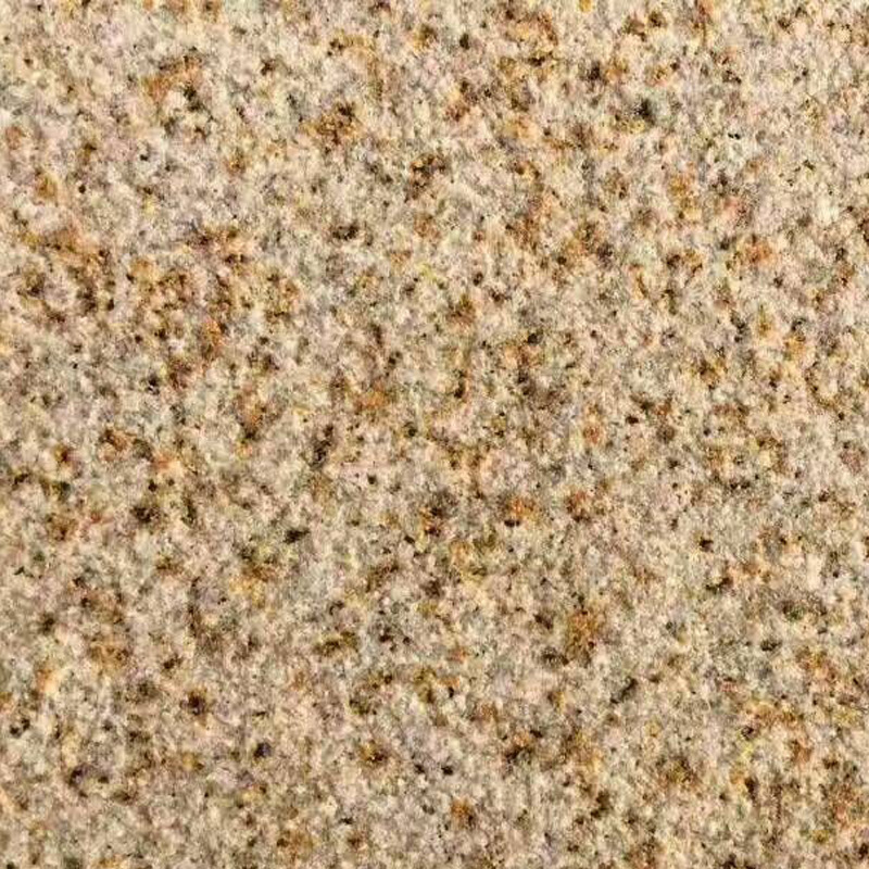 黄锈石荔枝面外墙干挂花岗岩荔枝面多规格可做北方黄锈石