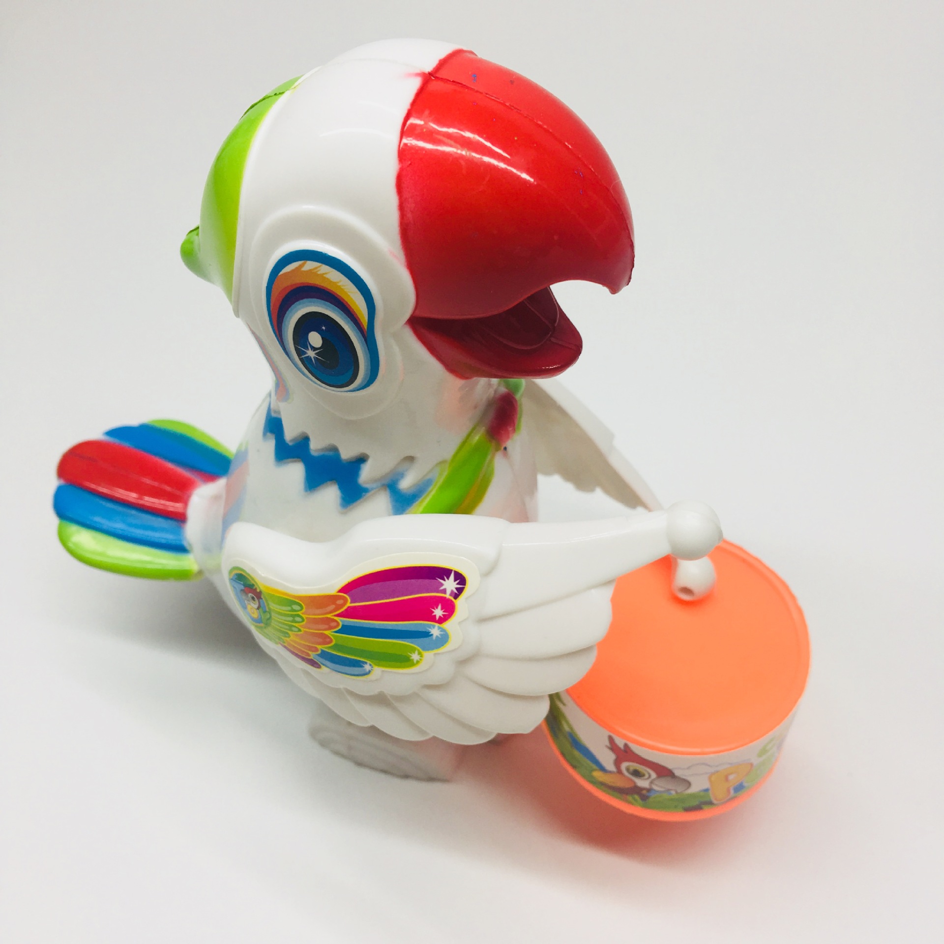 上链打鼓摇摆鹦鹉599-1 699-1_供应产品_汕头市澄海区积艺玩具厂