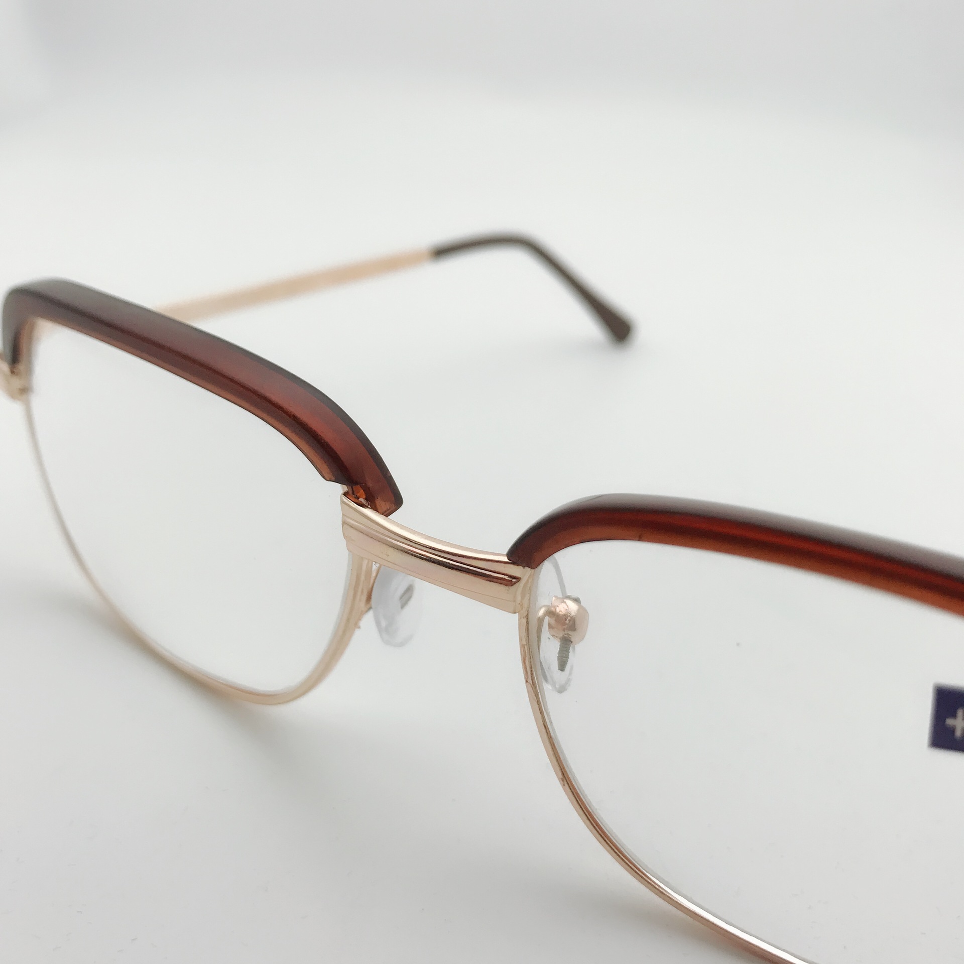 光学玻璃眉毛金属老花镜 40岁--70岁老花