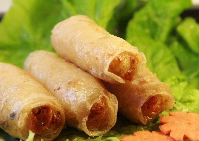 越南炸春卷皮 米纸卷 生吃春卷皮 米皮 越母娘薄米纸餐厅用500g