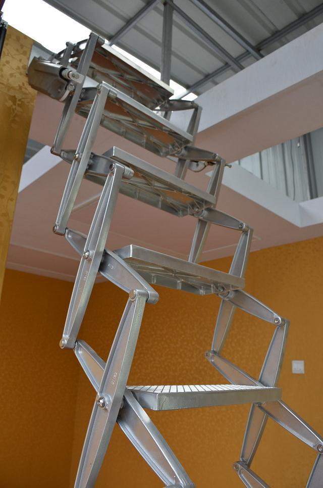 室内室外隔层楼梯吊铺楼梯隐形折叠梯子别墅复式伸拉梯子