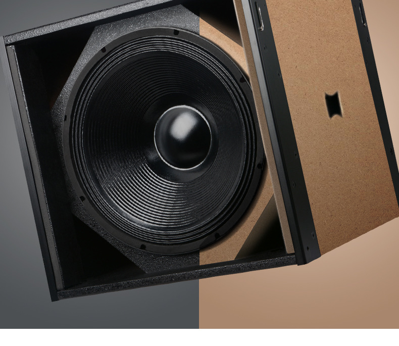 狮乐户外演出舞台大功率线阵音响 双8英寸专业音箱18英寸低音炮