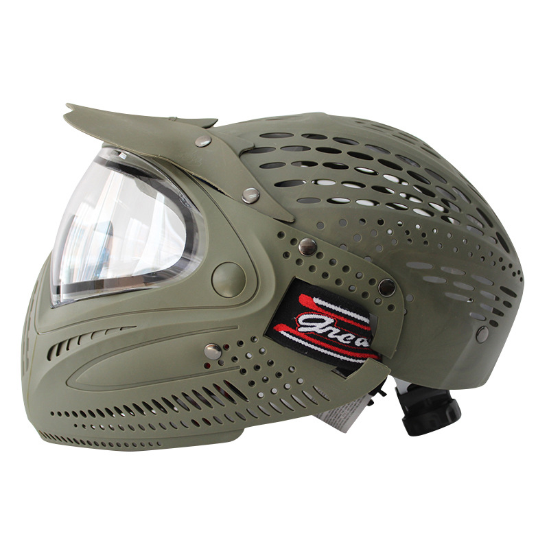 Professional Supply Paintball Mask Paintball Mask Double Layer Anti-Fog Mask Can Wear Glasses Mask