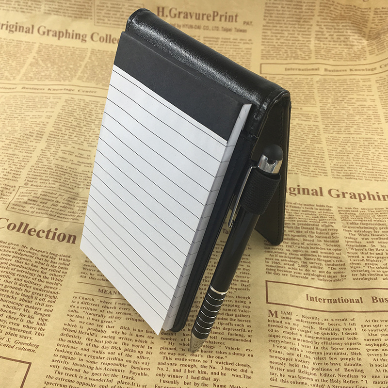 Spot Creative Notepad A7 Portable Small Notebook Printed Logo Multi-Functional Notepad Business Work Notebook