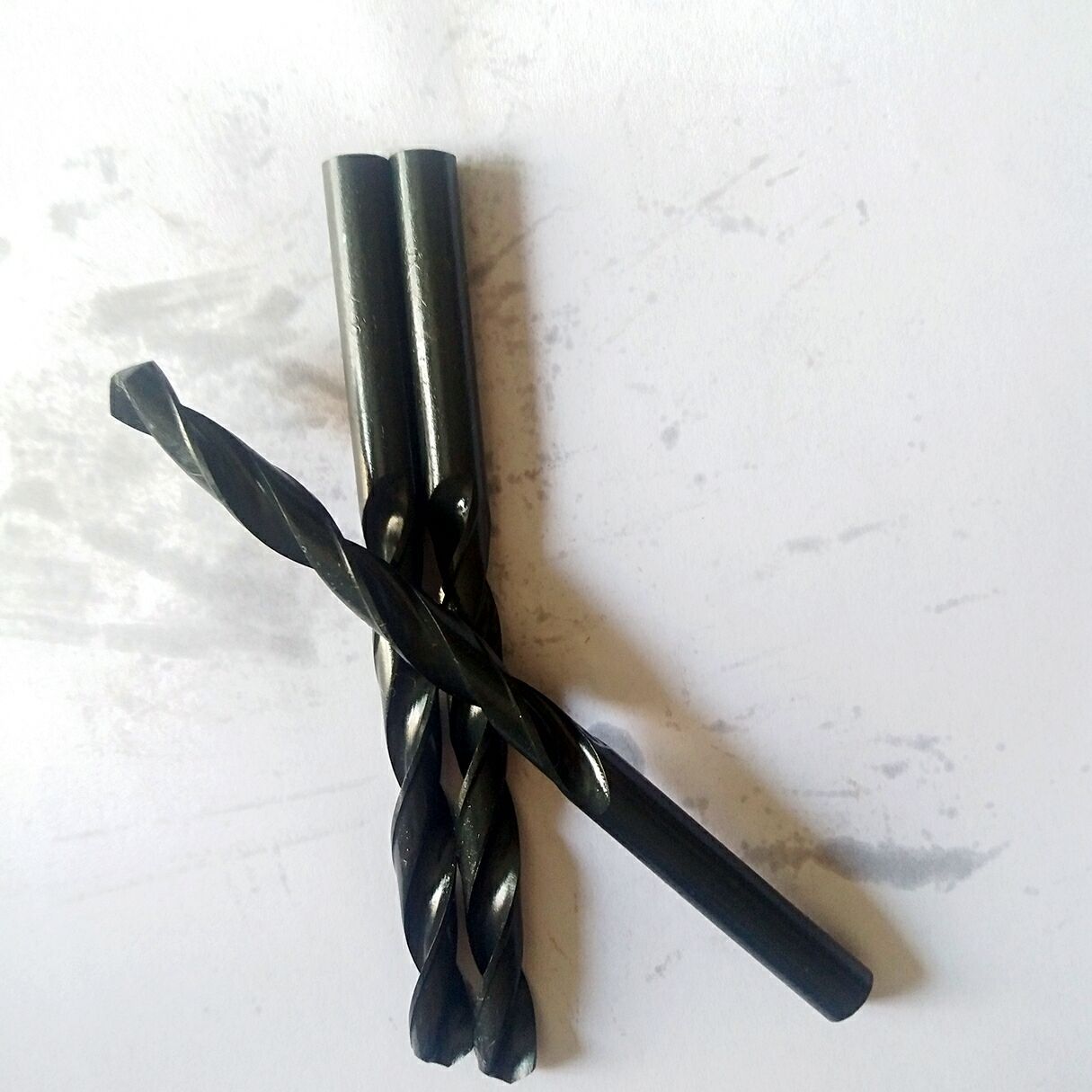 直柄麻花钻头 w4341高速钢轧制直柄钻头钻嘴黑色钻头