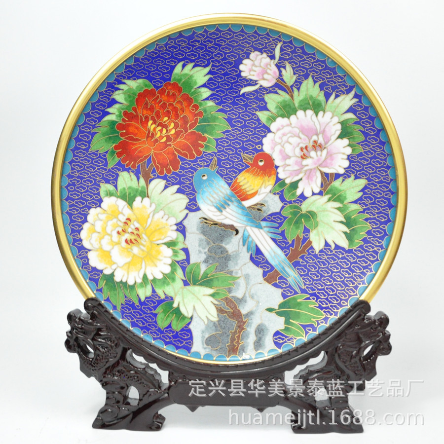 景泰蓝健身球批发 仿蓝软珐琅 保定首宝 北京旅游纪念品 厂家直销