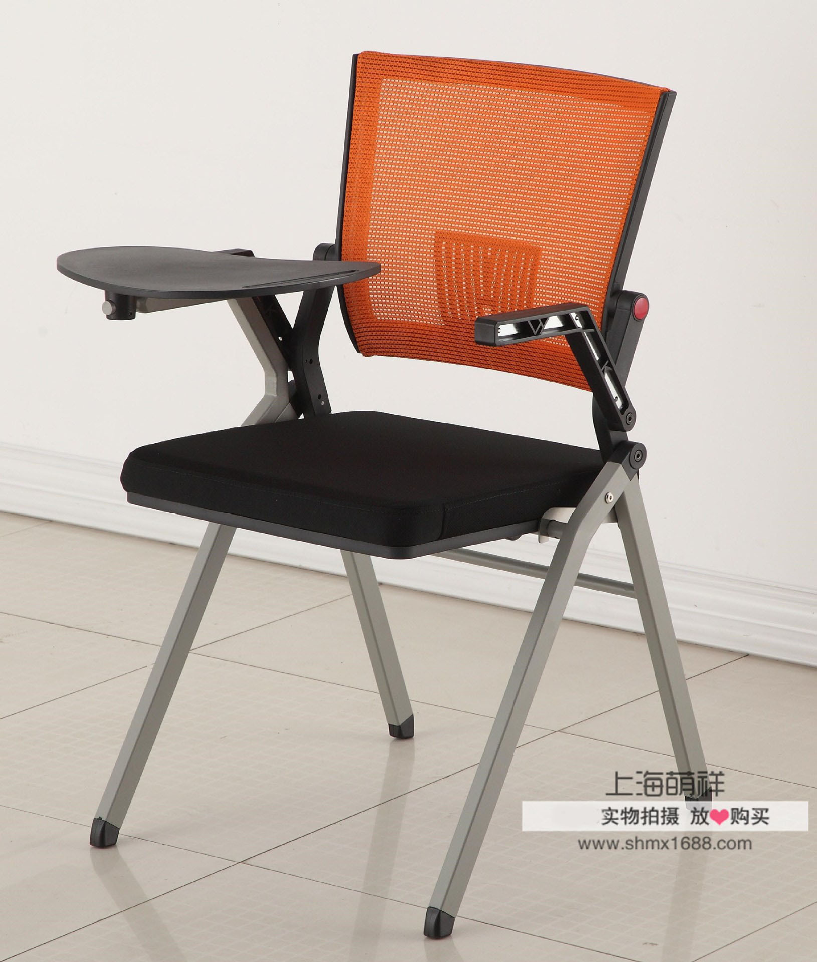 厂家供应 会议椅 带写字板培训椅 培训椅 折叠培训椅 带轮椅子