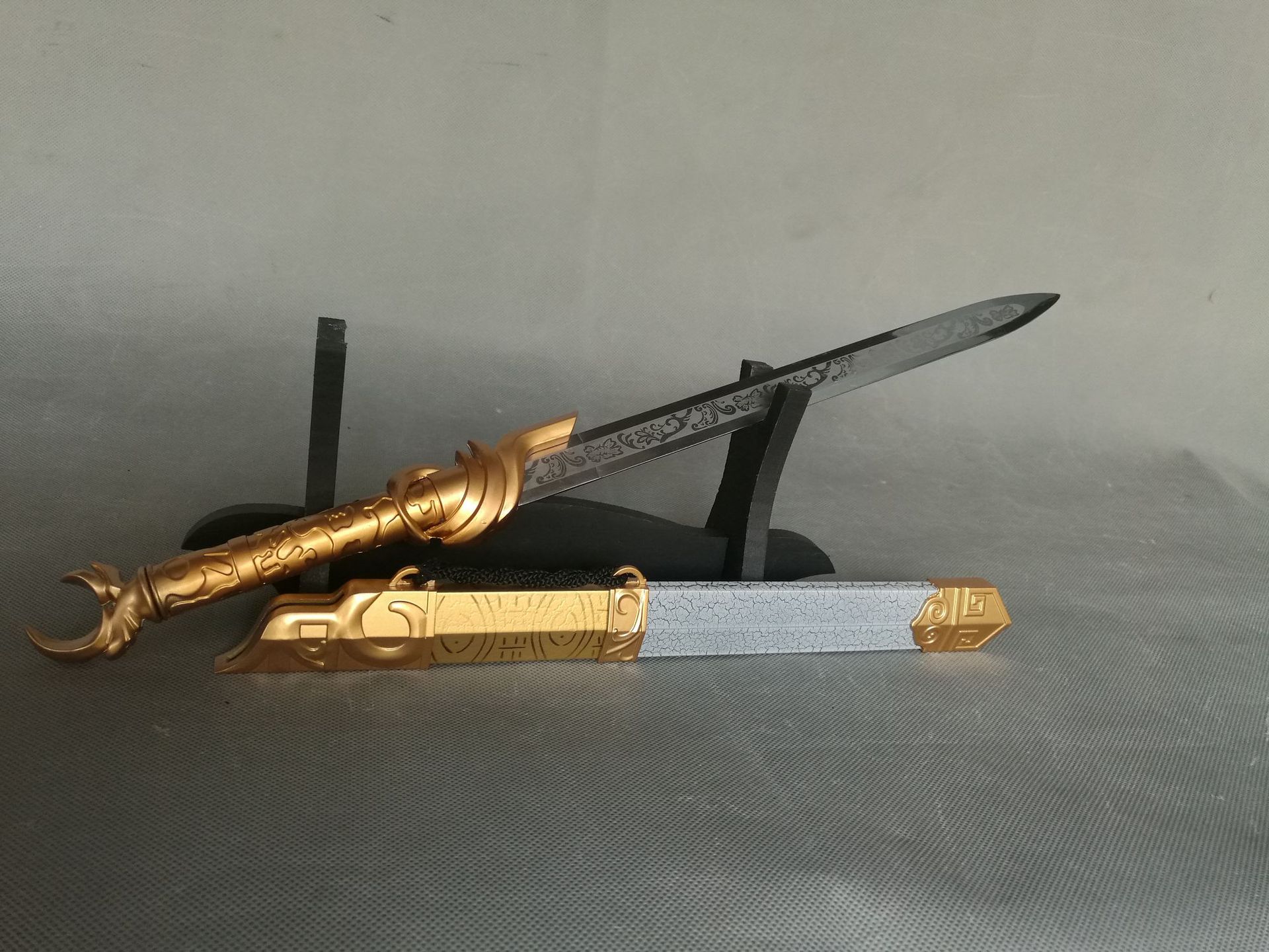 龙泉市刀剑 楚乔剑破月剑hk6601不锈钢未开刃