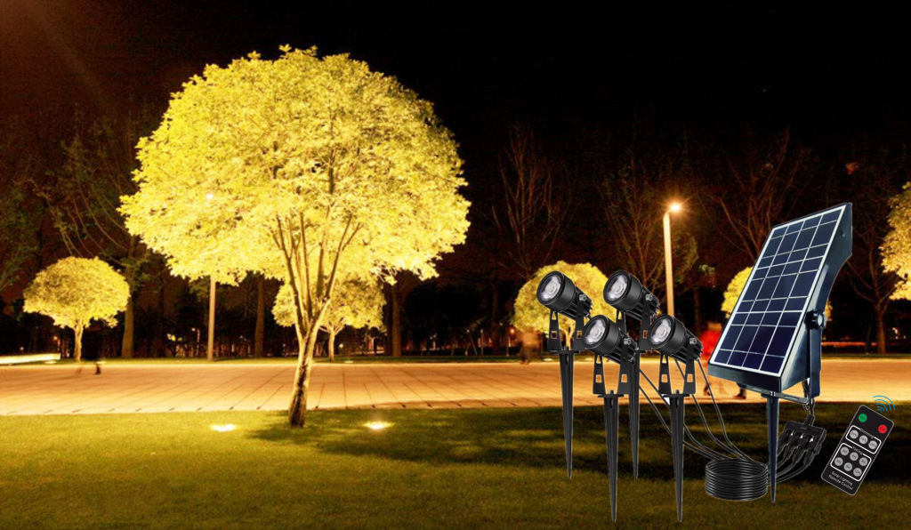 工厂直销太阳能草坪灯户外照明庭院灯感应灯投射灯亮化装饰工程灯