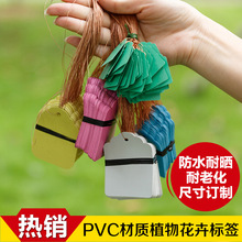 PVC防水标签/园艺标签/花卉牌/吊牌/塑料标签/吊签园艺吊牌