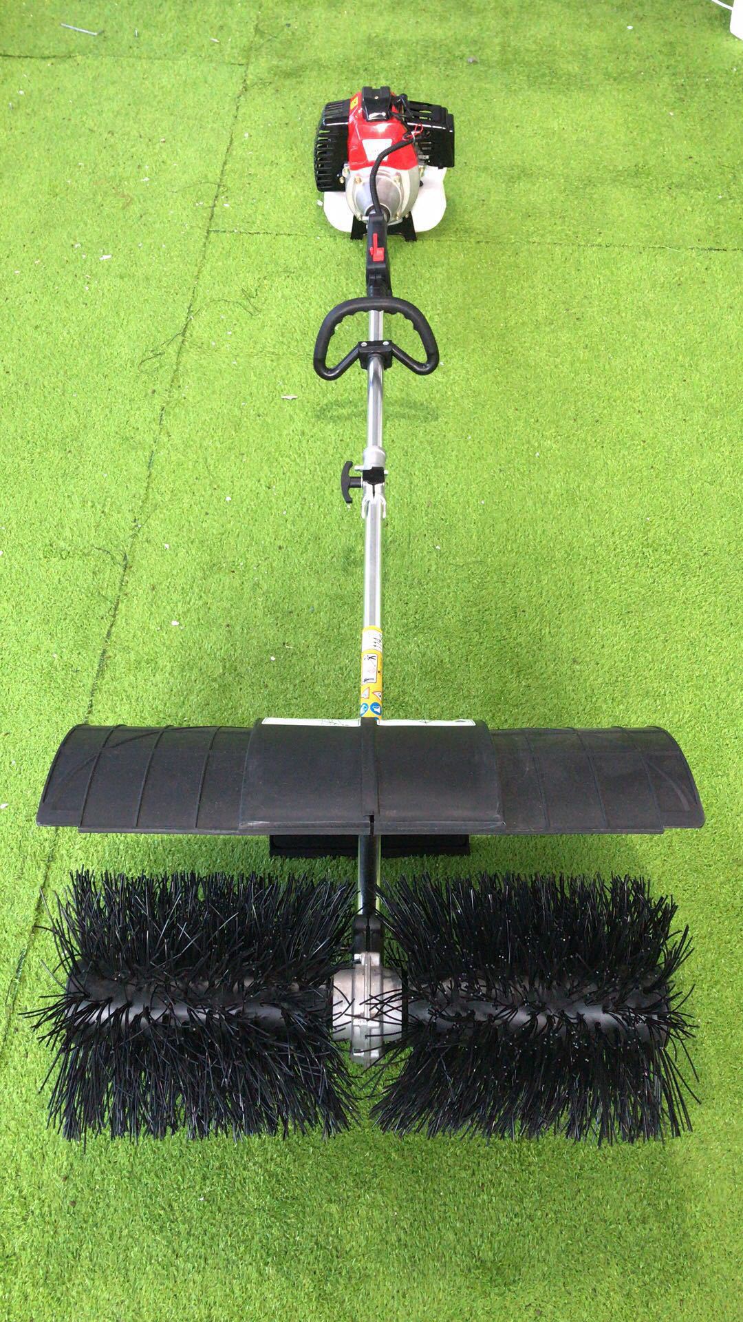 便携式汽油动力清扫机 人造草坪清扫机 手持侧挂式扫地机 厂家