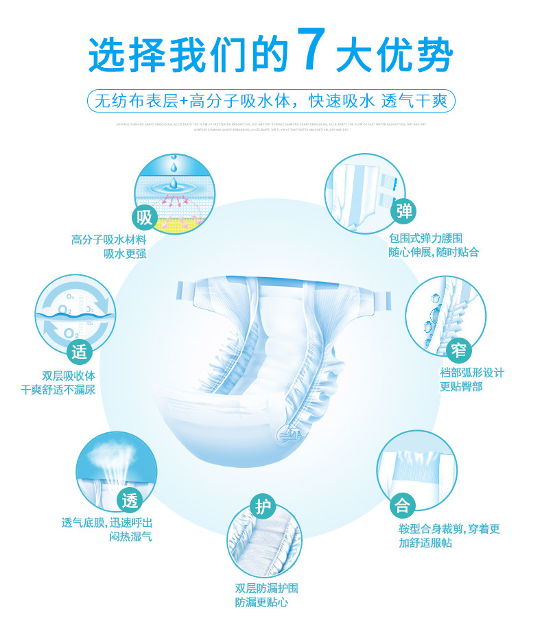 批发乐无忧 特大号成人纸尿裤xl号老年人尿不湿老人纸尿布尿片裤