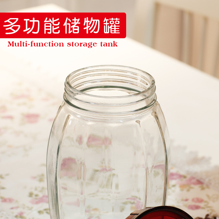 Supply Storage Jar Candy Box Factory Wholesale Dried Fruit Jar PL30 Sealed Jar Storage Bottle Kitchen Storage Bottle