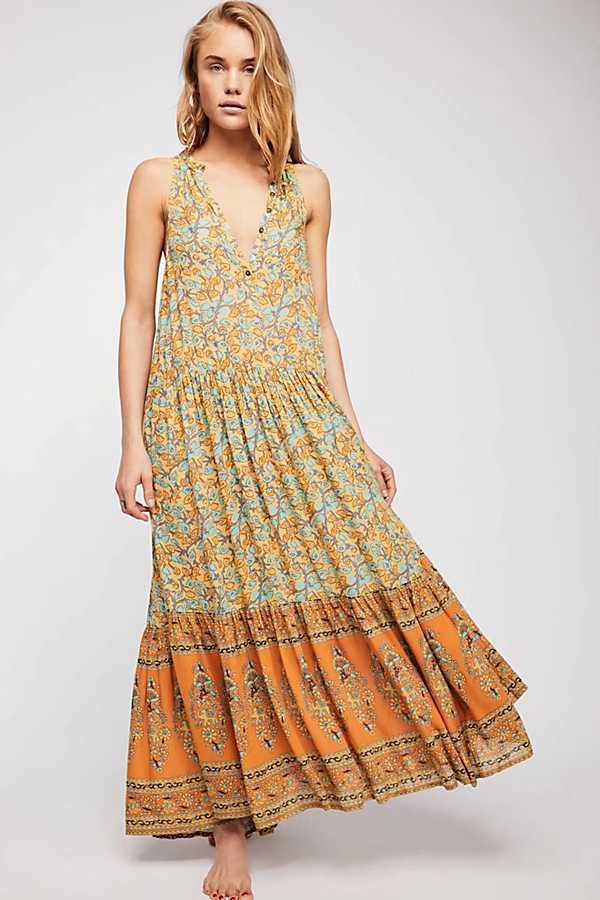 田园洋装裙图片