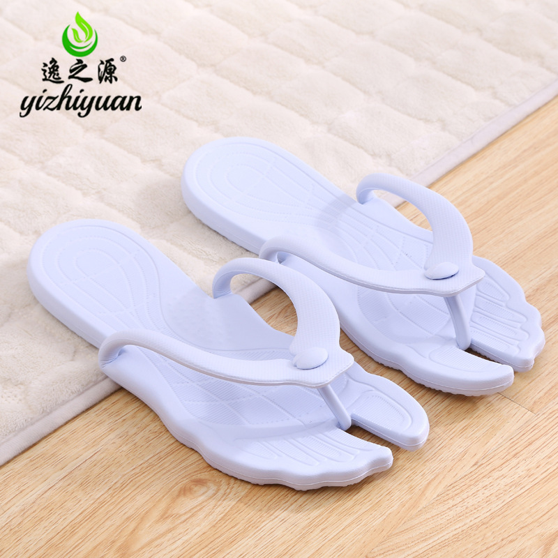 Yizhiyuan Travel Travel Portable Folding Couple Beach Net Red Tiktok Flip Flops Hotel Bath Non-Slip Slippers