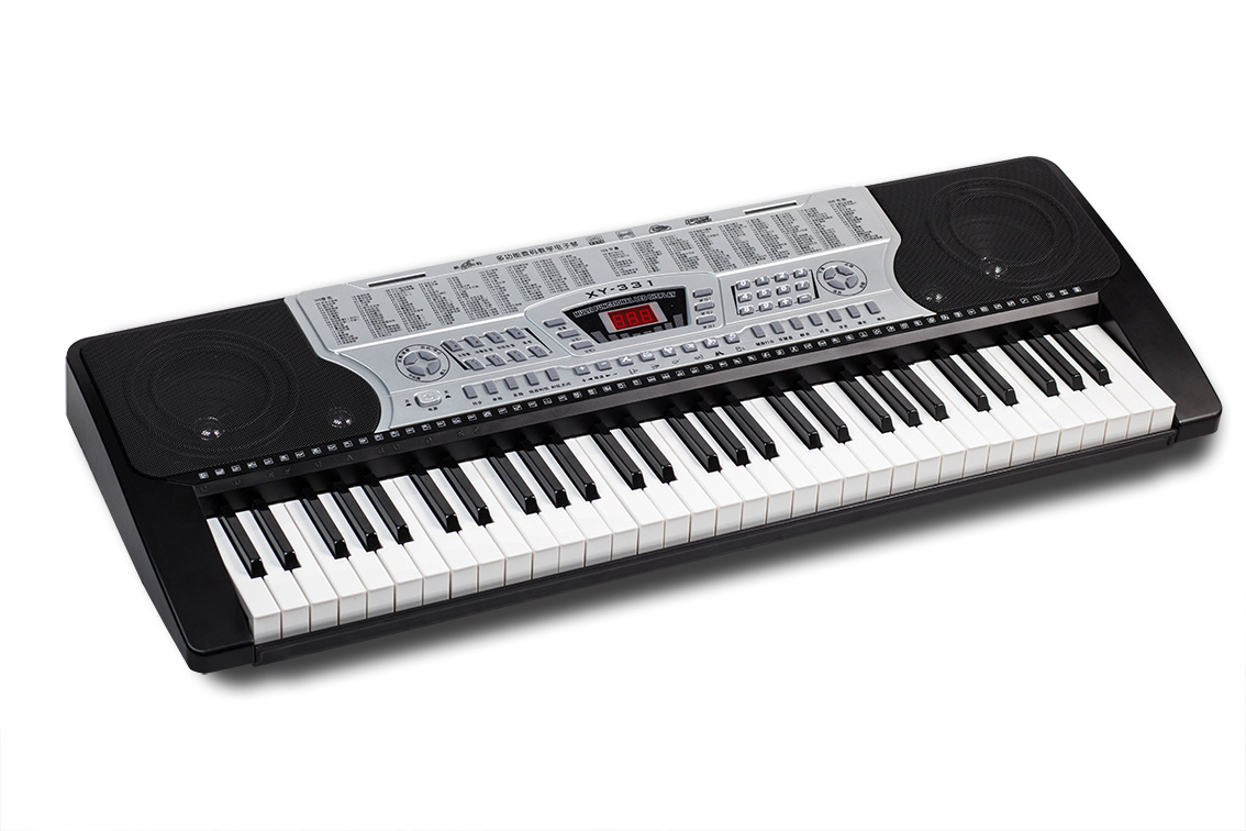 新韵331电子琴教学仿钢琴键电子琴 61键键盘乐器