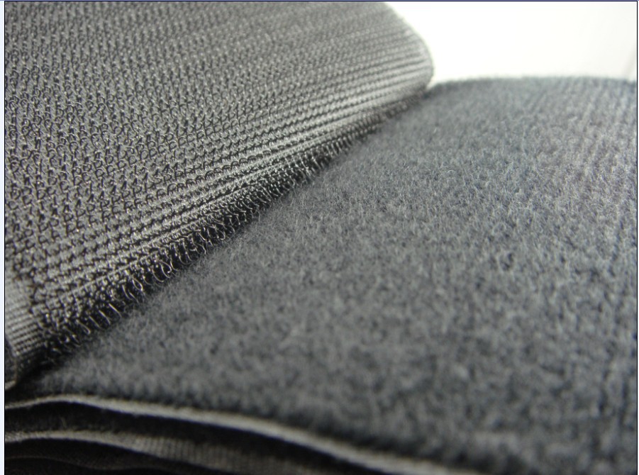 批发无背胶魔术贴勾面毛面混纺粘扣带刺毛粘条子母贴魔术贴工厂