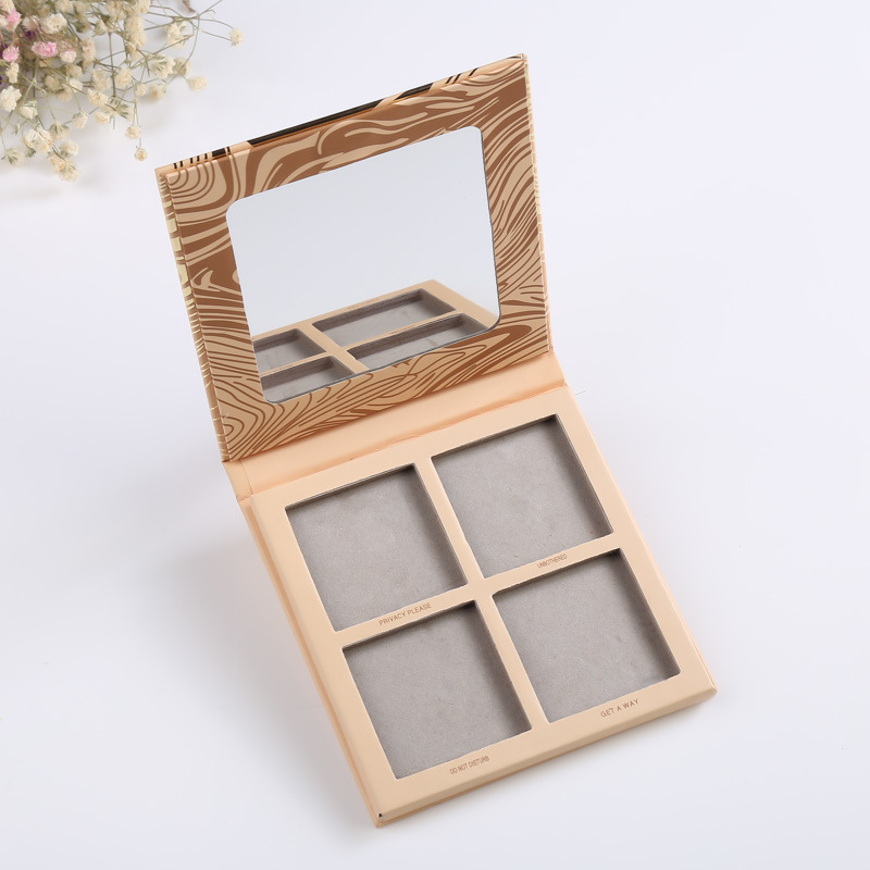 高档眼影盒定制logo眼妆包装盒创意眼影盘 镜片纸盒包装厂家批发