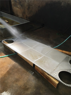 不锈钢板片 化学清洗 danfoss丹佛斯 板式换热器 不锈钢板片