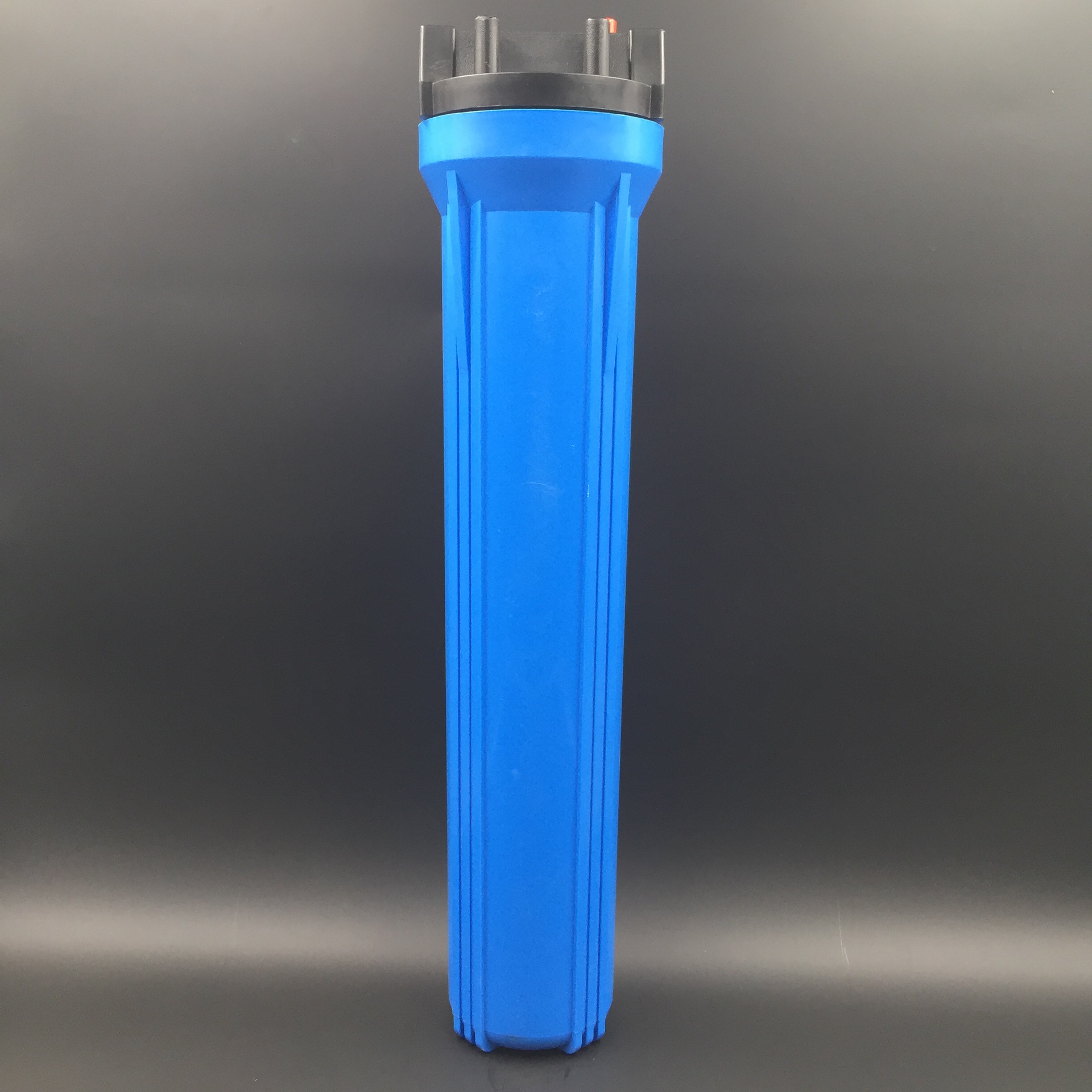 20寸前置滤瓶商用水机过滤桶带排气孔20寸蓝瓶4分6分1寸